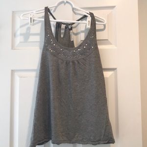 Aeropostale Grey Tank with Adorable Neckline